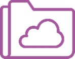 folder with a cloud on it
