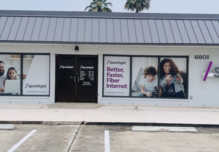 Picture of local Sparklight Internet provider office in Victoria, Texas
