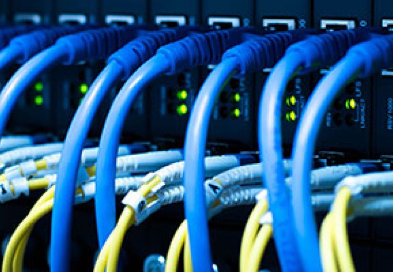 Network switch and ethernet cables